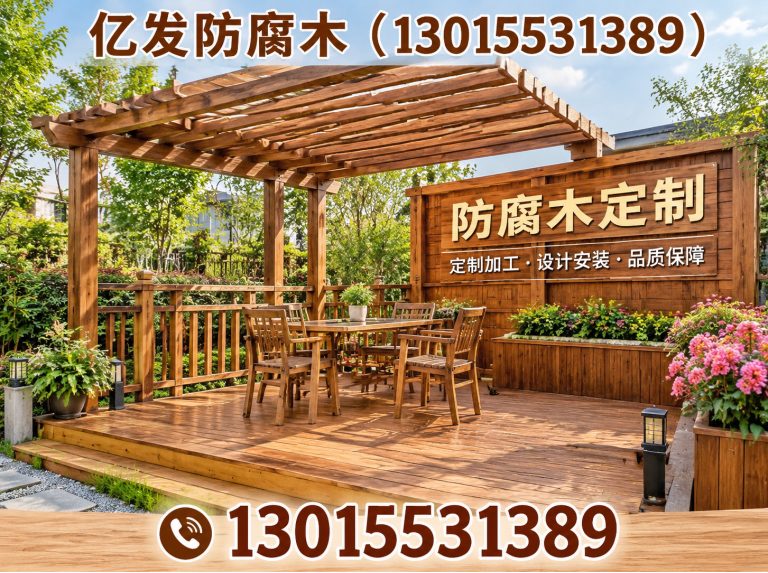中牟县亿发防腐木展示图
