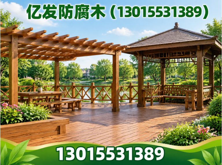 中牟县防腐木定制展示图